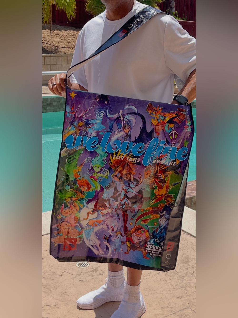 Marvel’s ( Two) Adult Size Steam Workshop Tote Bag